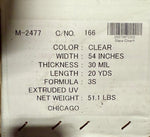 30 Gauge Clear Vinyl