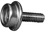 3/16" Screwstuds, B/N with S.S. Machine Screws  (100 pcs.)