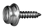 1" Screwstuds, B/N with S.S. Self-tapping Screws (100 pcs.)