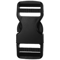 1" Plastic Side-Release Buckle - WHITE