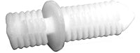 1/2" X 7/8" Panel Fastener with 3/4" Double End Clip w/ Inner Stop and .281-.328 Hole Diameter (100 pcs.)