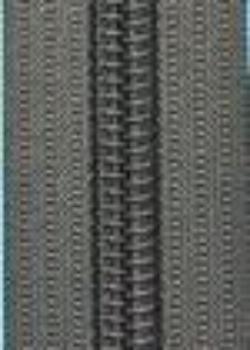 #5 Black Nylon Coil Zipper Chain - per yd